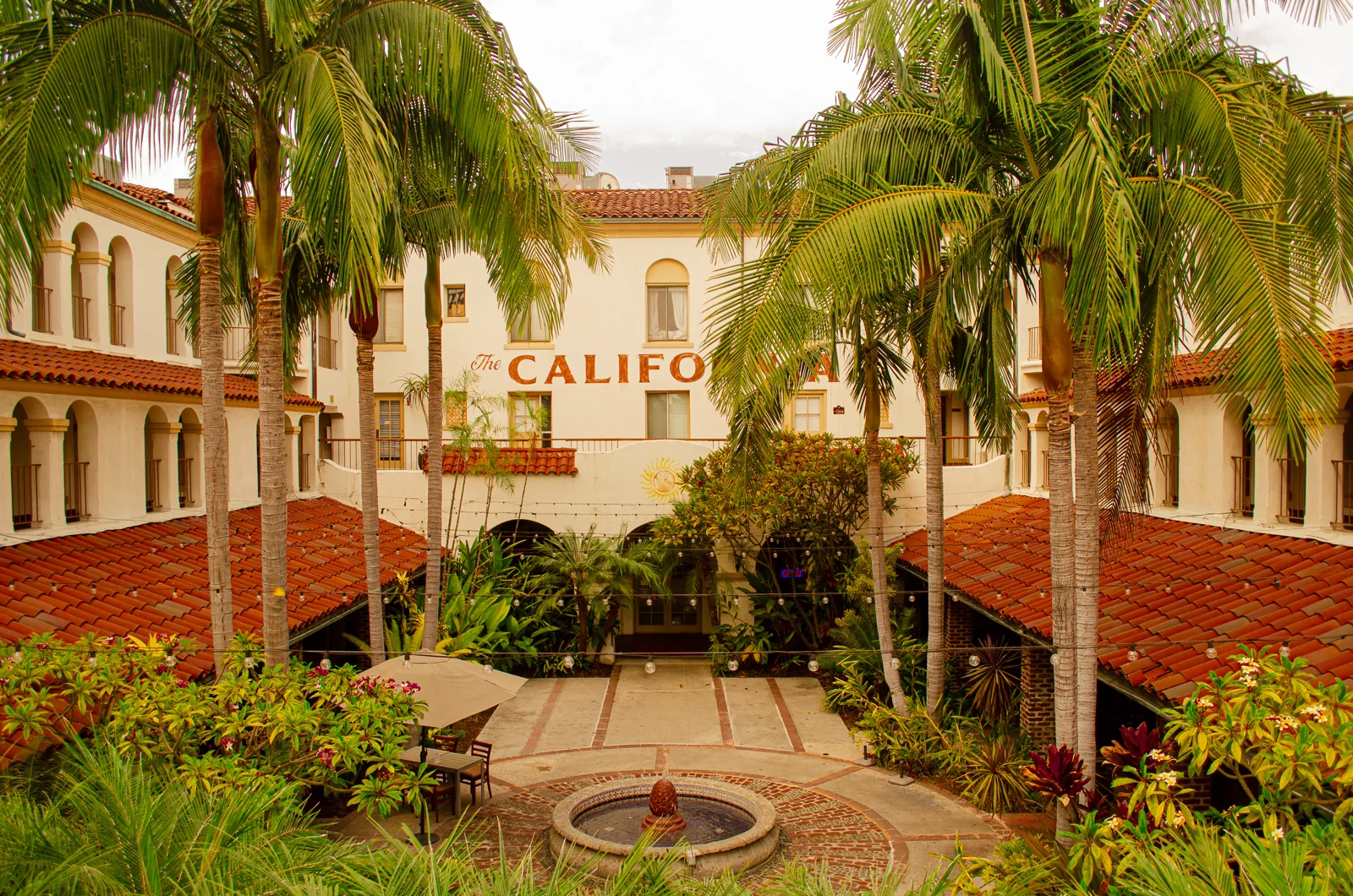 Courtyard setting at With Home Care